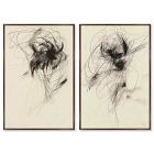 Oliver Gal Expressive Imagination Abstract Wall Art Set