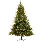 Faux Pre-Lit Multicolor Colorado Mountain Christmas Tree