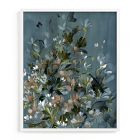 Hydrangeas at Dusk Framed Wall Art by Minted for West Elm