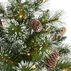 Faux Frosted Pine Christmas Tree
