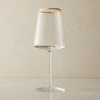 Horizon Lead-Free Crystal Gold-Rimmed Red Wine Glass Sets