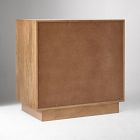 Carved Pattern Solid Wood 3-Drawer Dresser (35")