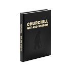 Churchill Wit &amp; Wisdom Leather-Bound Book
