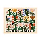 Flower Friends Framed Wall Art by Leah Duncan