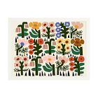 Flower Friends Framed Wall Art by Leah Duncan