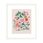 Garden Girl Framed Wall Art by Leah Duncan