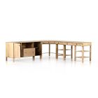Hayward Modular Desk w/ File Credenza (101")