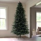 Pre-Lit Faux Blue Spruce Green Christmas Tree