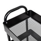 Rolling Craft Cart w/ Pegboard &amp; Basket