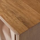 Carved Pattern Solid Wood 3-Drawer Dresser (35")