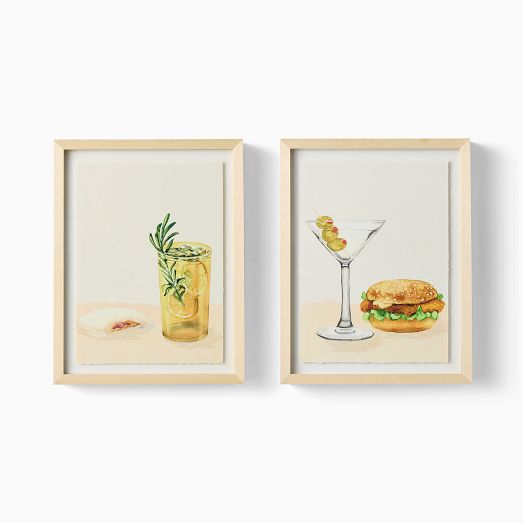 Foodie Favorite Combinations Wall Art by West Elm