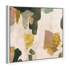 Paint Patch Cascade Framed Canvas Wall Art