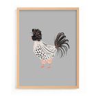 Spotted Hen Framed Wall Art by Minted for West Elm Kids
