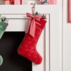 Velvet Quilted Stocking Collection