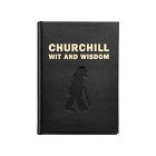 Churchill Wit &amp; Wisdom Leather-Bound Book
