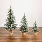 Faux Snow Christmas Tree (Set of 3)