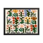 Flower Friends Framed Wall Art by Leah Duncan