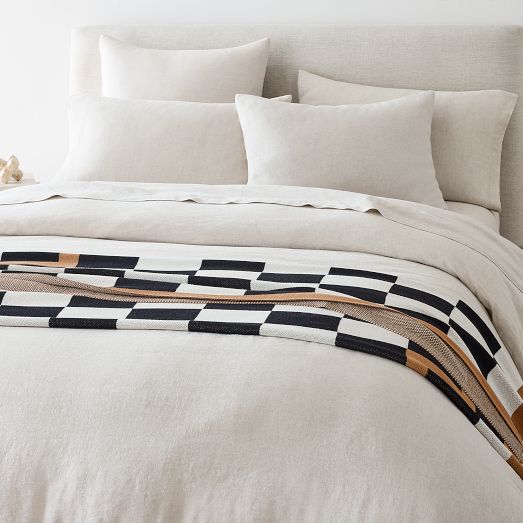 Krista Marie Young River Knit Blanket by West Elm