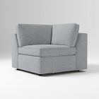 Open Box: Harris Corner - Performance+ Yarn Dyed Linen Weave Graphite