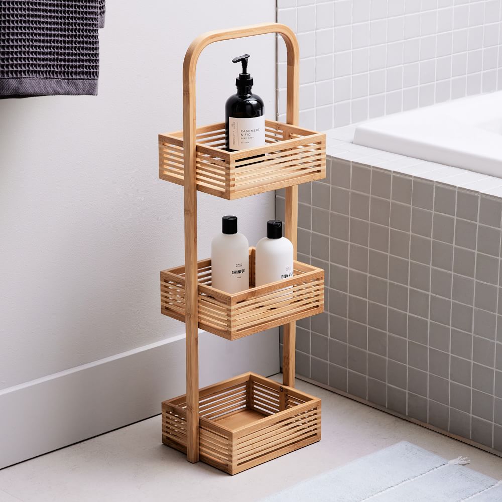 Brockton Bamboo Bathroom Accessories