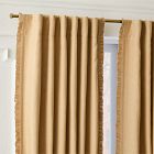 Open Box: Ruffle Linen with Blackout (48"W x 84"L) - Camel