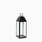 Open Box: Modern Antique Bronze Metal Outdoor Lantern