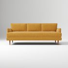 Open Box: Haven Loft Sofa (86") - Performance Distressed Velvet Dijon, Pecan