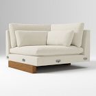 Open Box: Harmony Extra Deep Sectional Corner Component - Twill Sand, Walnut