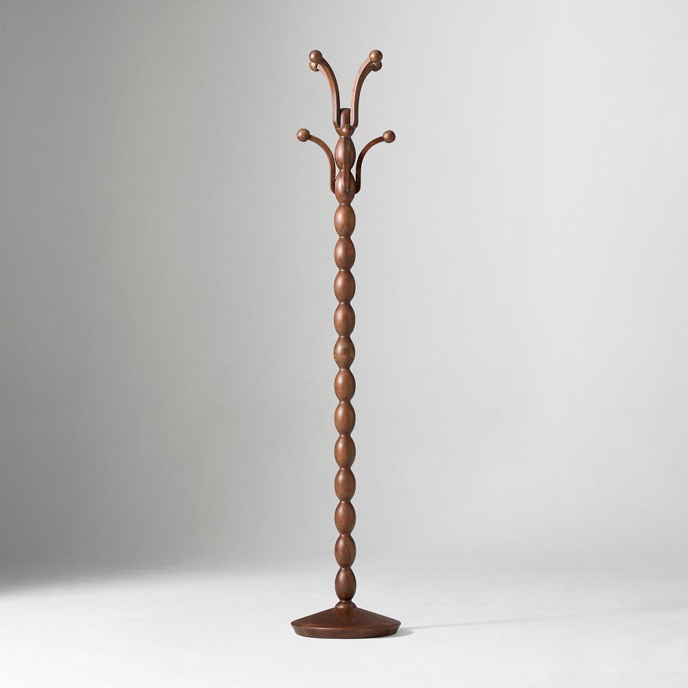 Pierce & Ward Wood Coat Rack - 68 Inches