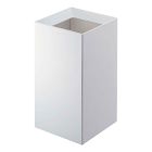 Open Box: Yamazaki Tower Square Trash Can - White