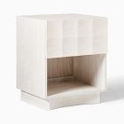 Open Box: Luisa Carved Open Nightstand (20") - Winterwood