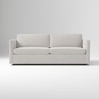 Open Box: Harris Sofa (86"W, 39"D), Multi Seat - Performance Distressed Velvet Silver