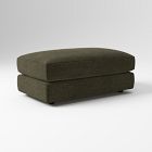 Open Box: Haven Rolling Ottoman - Performance Distressed Velvet Juniper