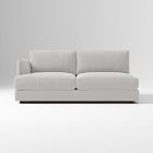 Open Box: Haven Left-Arm 2 Seater Sofa - Performance Washed Canvas Frost Gray