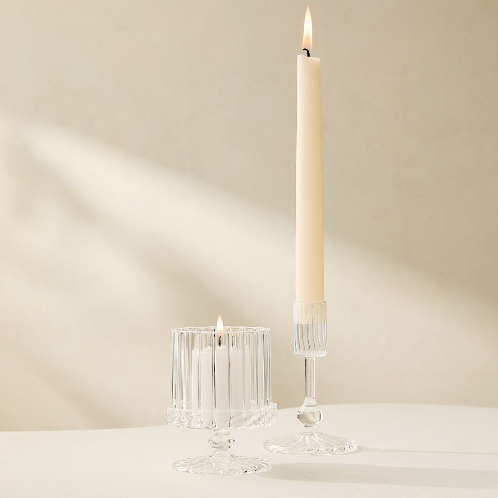 Solei Glass Taper Holders