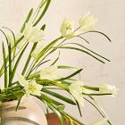 Faux Snake Head Lily Branch