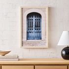 Blue Arch Doors Wall Art