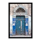 Ornate Blue Doors Wall Art