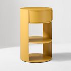 Open Box: Kids Belle Nightstand (15.4"W x 24"H) - Ochre, Metal