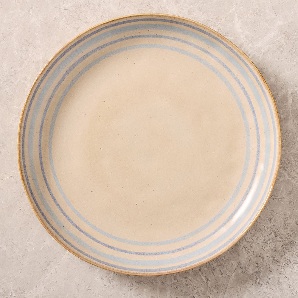 Cabana Stripe Stoneware Serve Platter