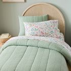 Jersey Linear Cloud Comforter &amp; Shams