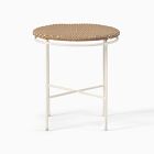 Emma Chamberlain Woven Outdoor Side Table (15")
