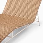 Emma Chamberlain Woven Outdoor Chaise Lounge