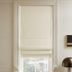 Custom Linen Cordless Roman Blackout Shade