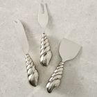 Solei Metal Cheese Knives (Set of 3)