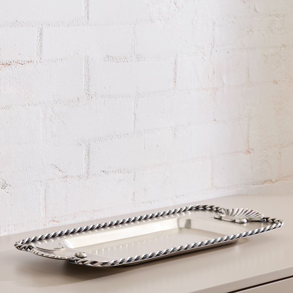 Solei Metal Rectangle Tray & Cheese Board