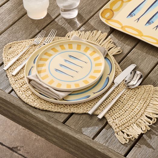 Costa Nova Pearl White Charger Plate | West Elm