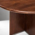 Emma Chamberlain Round Wood Dining Table (48")