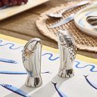 Sardine Metal Salt &amp; Pepper Shakers