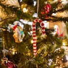 Beaded Candy Cane Ornament